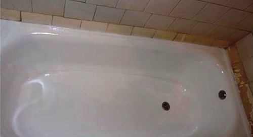 Реставрация ванны жидким акрилом | Токсово